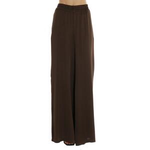 PANTALONE VISCOSA MARRONE